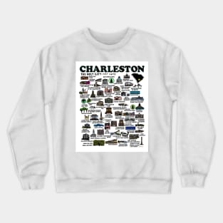 Charleston Map Crewneck Sweatshirt